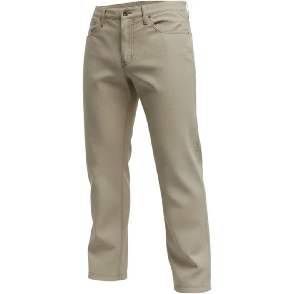 Patagonia Mens Organic Cotton Canvas Pants Tan Khaki Straight Leg 34x29 (MP700)